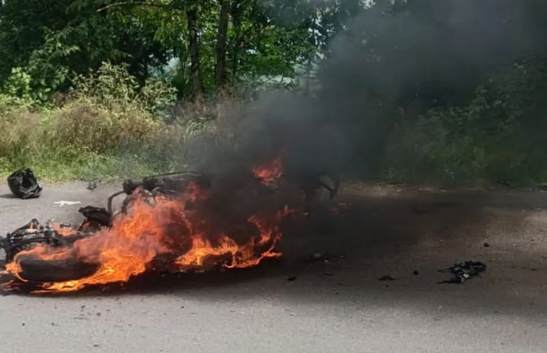  Man burnt alive as two motorcycles collide in Odisha's Sundargarh