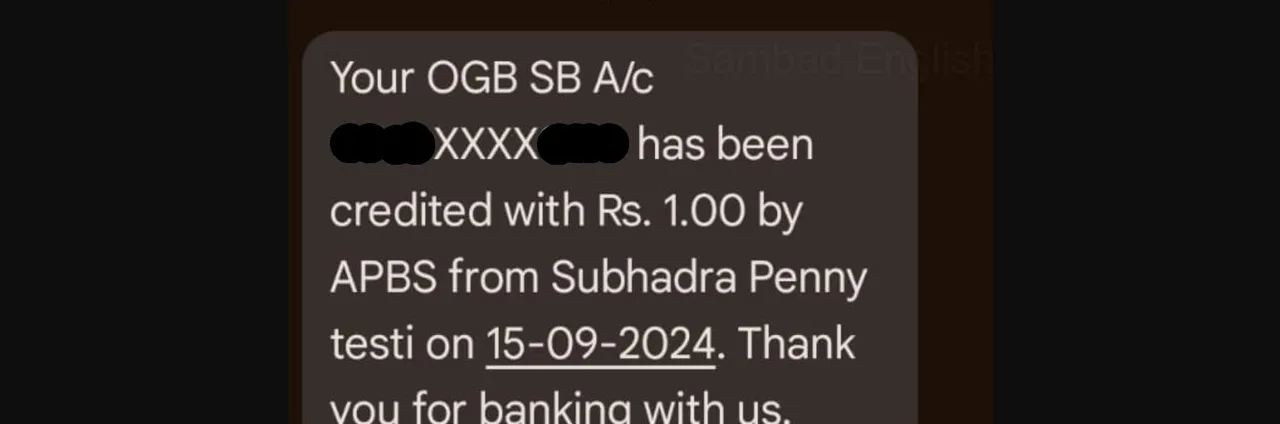  Subhadra Yojana beneficiaries receive Re 1 in bank accounts during DBT testing