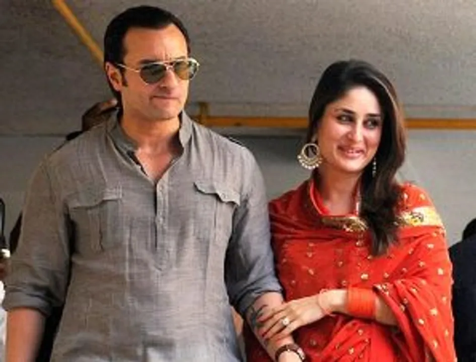  Saif with Kareena
(source:mid-day) 