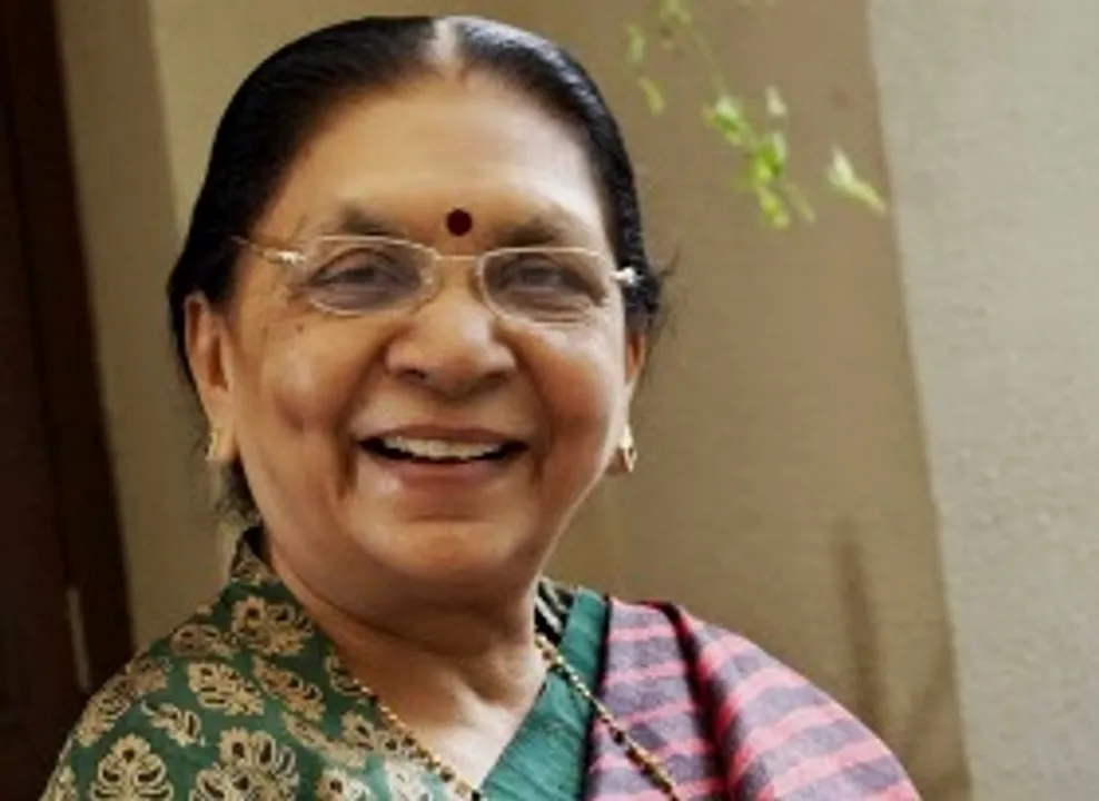  Anandiben Patel 