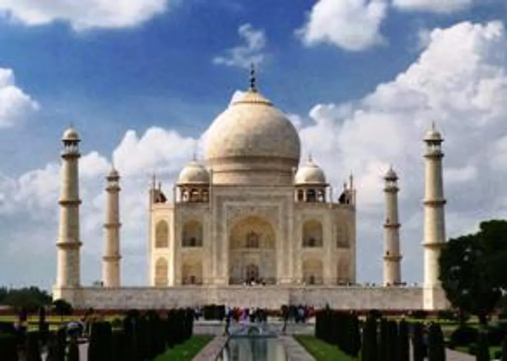  Taj Mahal  (Photo: Pawan Sharma/IANS 