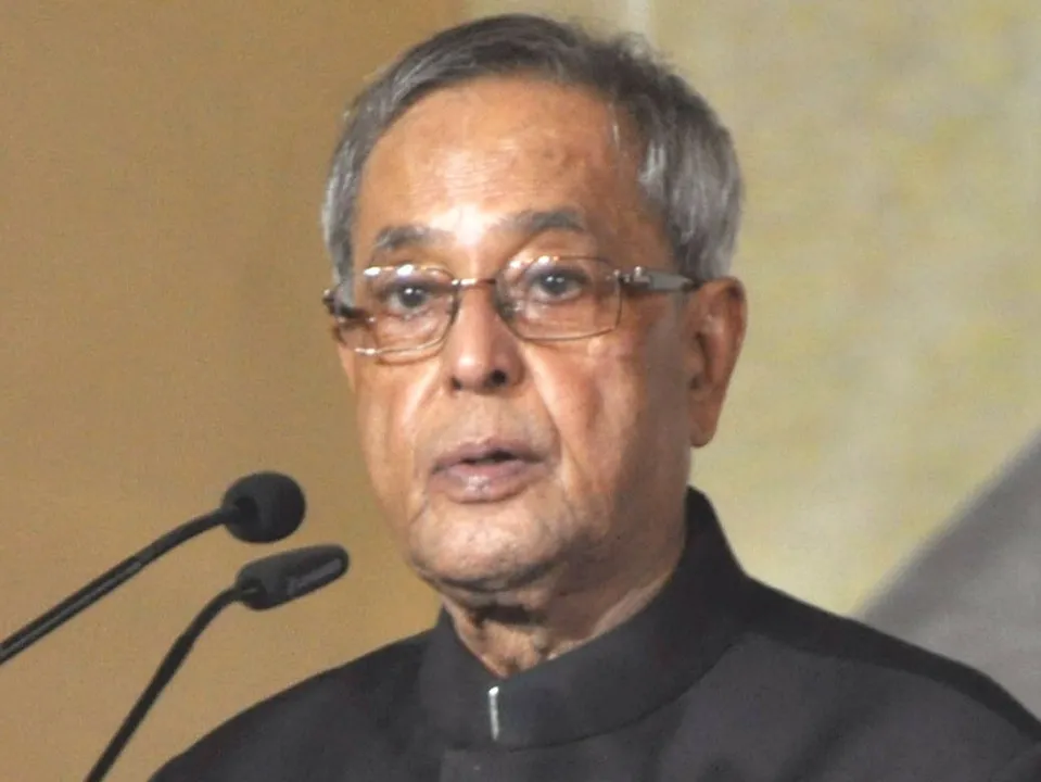  Pranab Mukherjee 