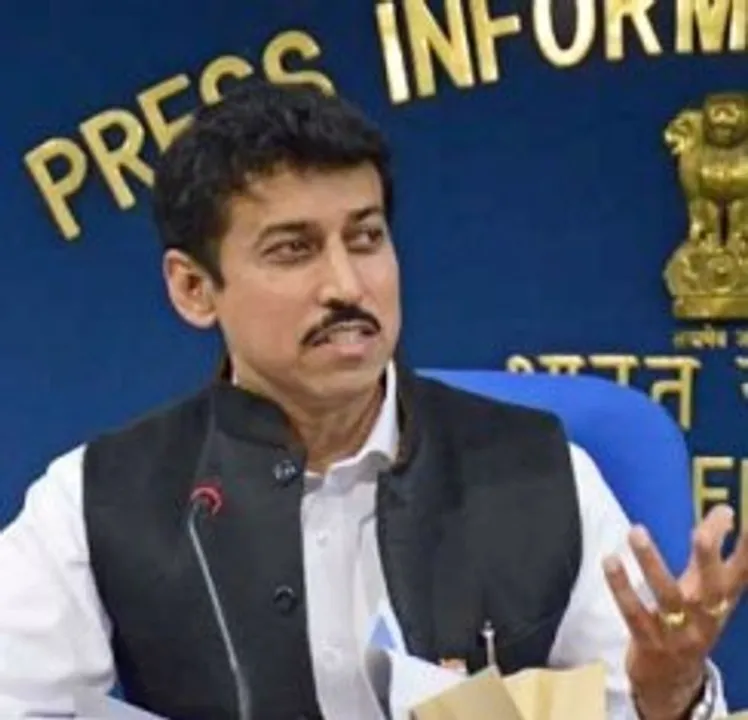  Rathore replaces Smriti Irani as I&B minister