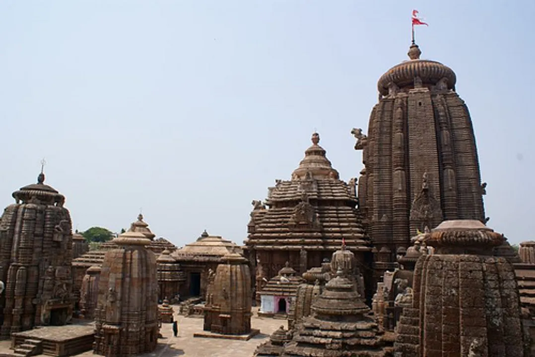  Preparation in full swing for Mahashivratri at Odisha's Lingaraj temple