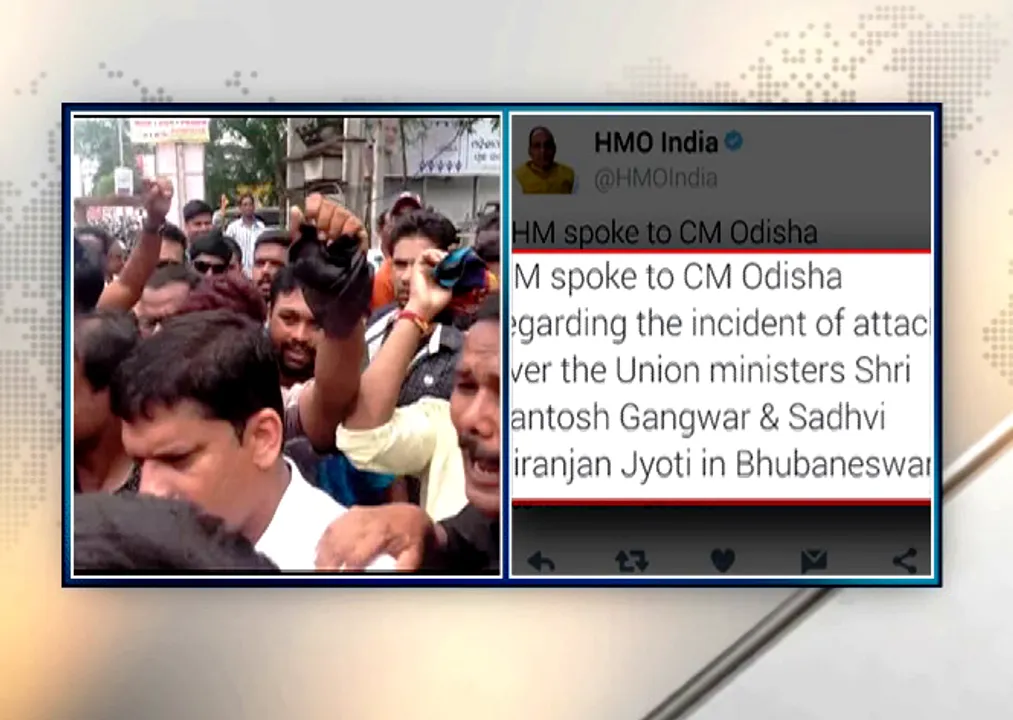  Rajnath asks Naveen to act on Gangwar’s convoy attack issue