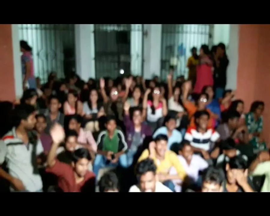  Ravenshaw students' agitation intensifies, enters second day