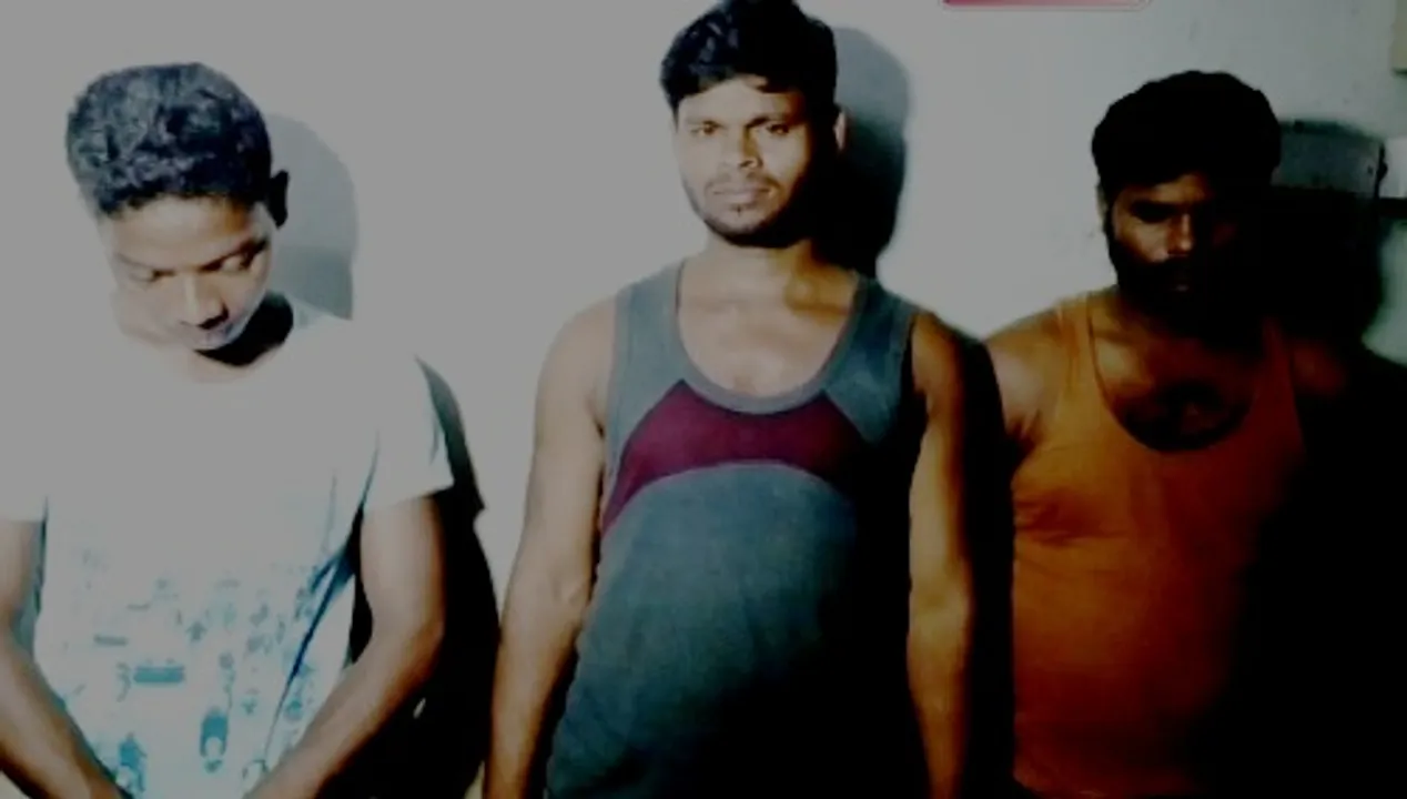  Notorious criminal Sushant Reddy, two aides arrested in Odisha capital