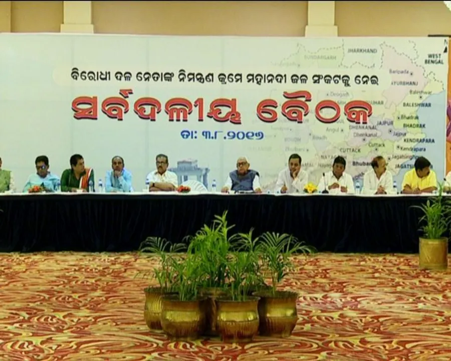  Mahanadi issue: Odisha opposition parties to form joint panel