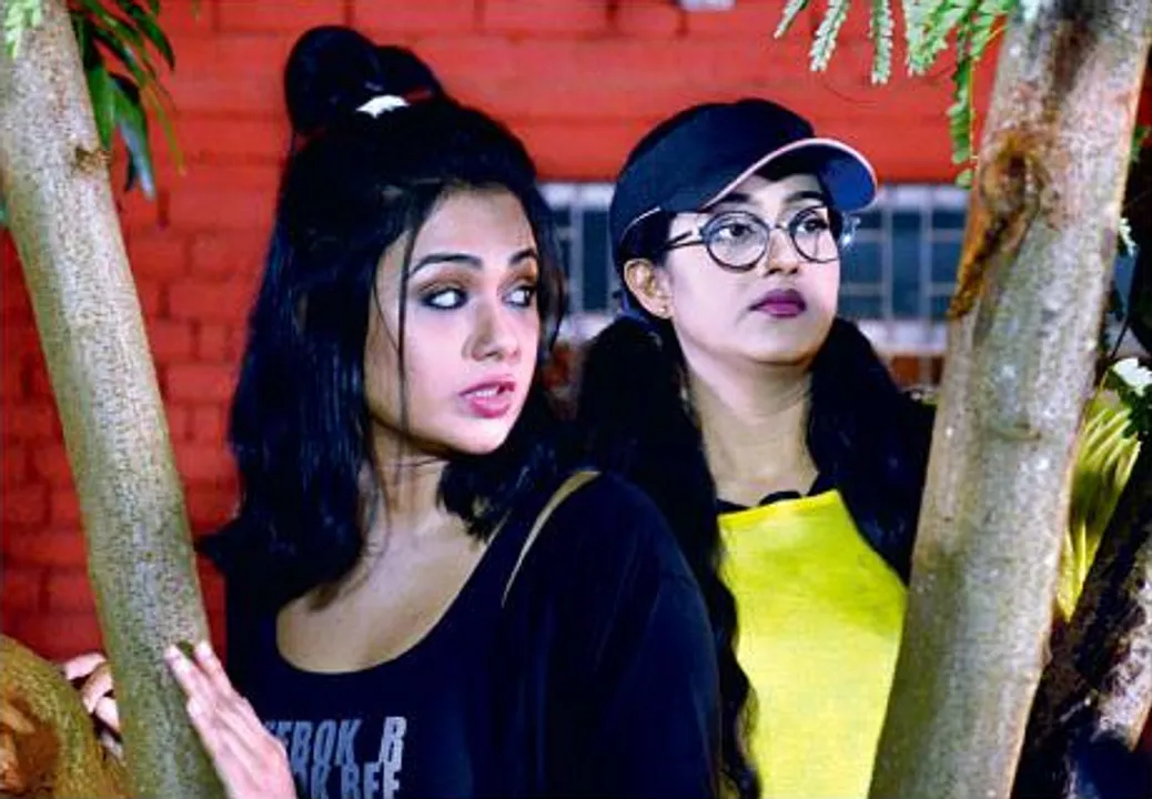  For the first time ever Ollywood actors Varsha and Archita together!