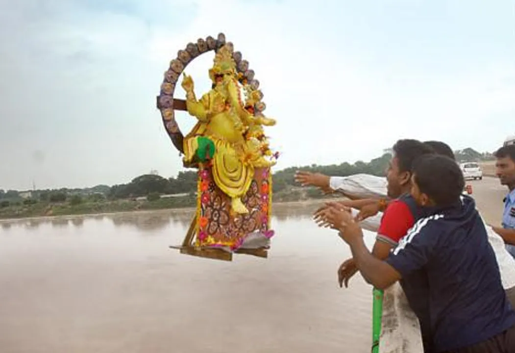  No takers for makeshift idol immersion ponds in Odisha!