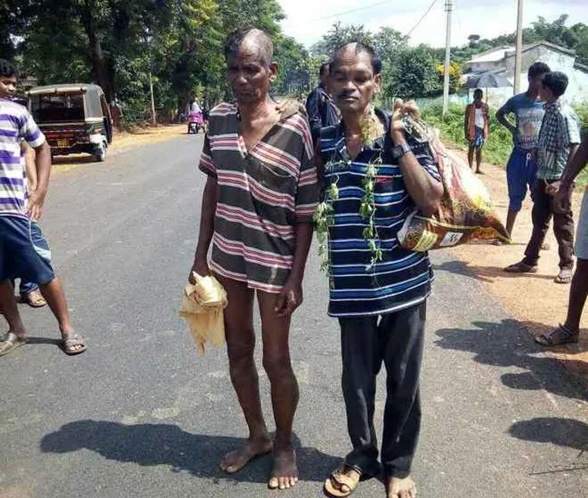  Two rape accused tonsured, paraded in Odisha