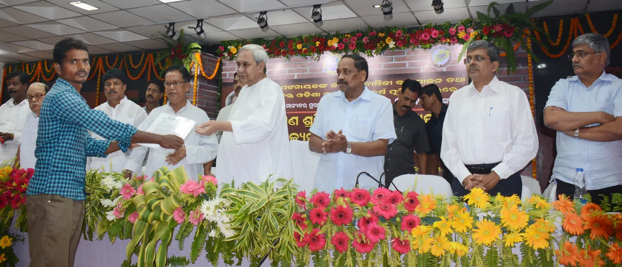  Odisha CM launches pension scheme for construction workers