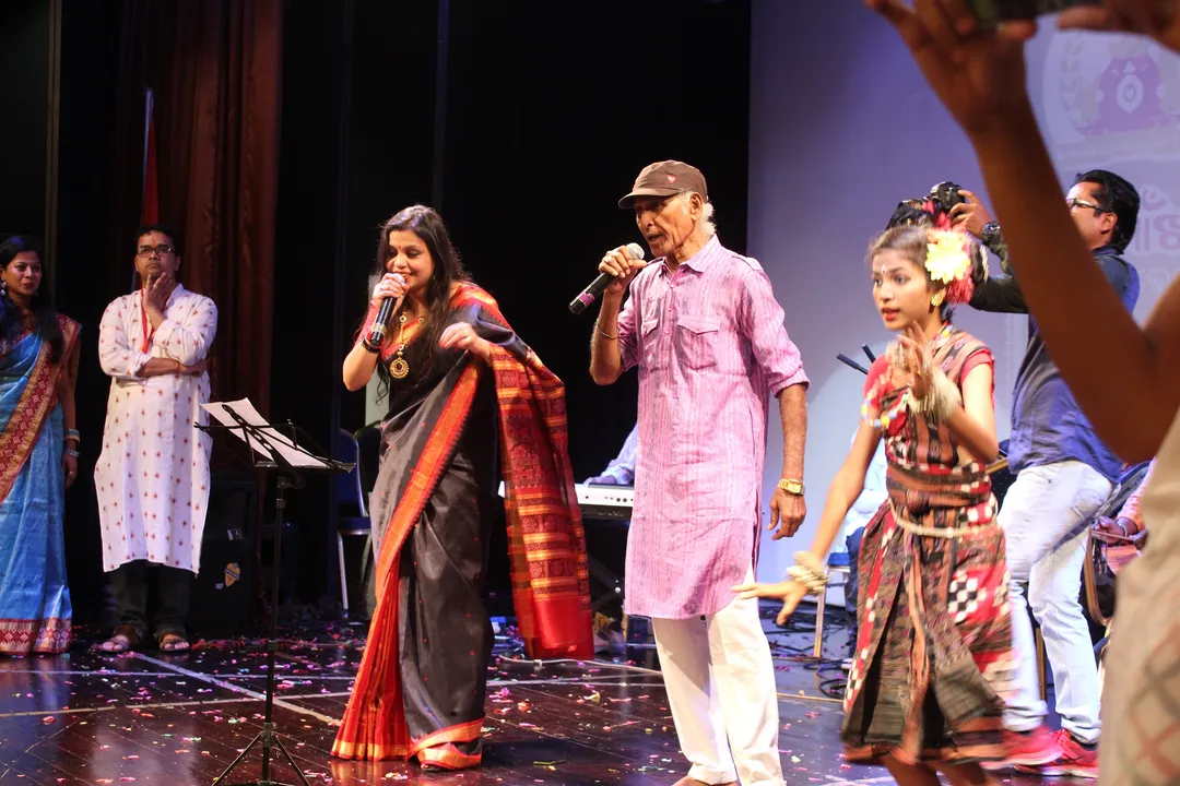  Rangabati singer Jitendra Haripal performs live for the first time outside India