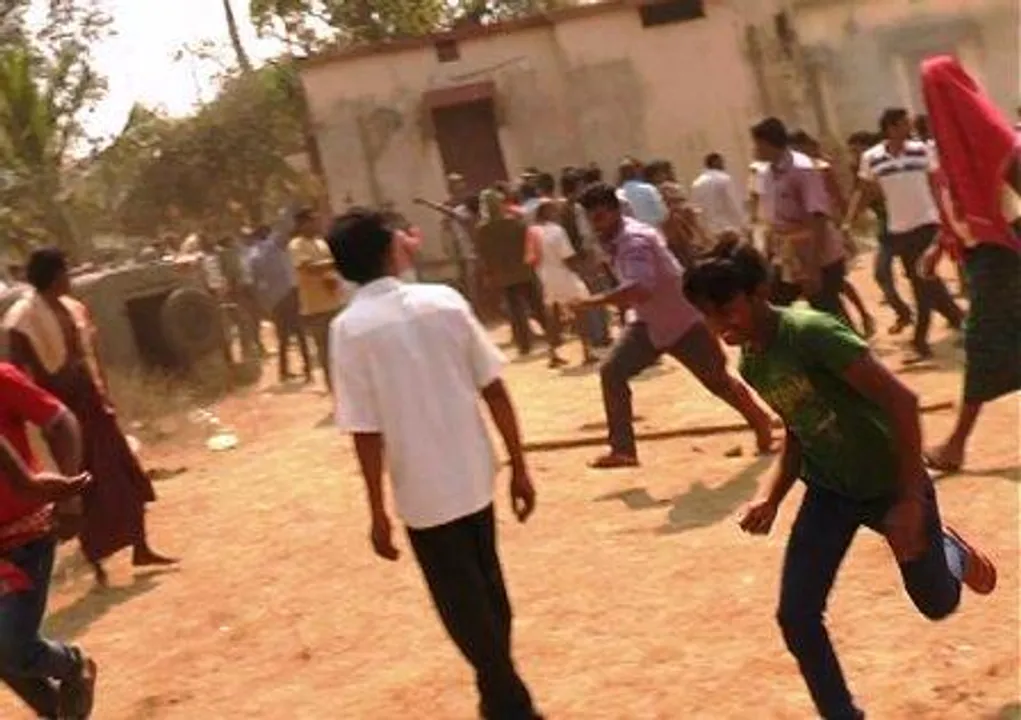  Group clash in Odisha's Cuttack over border dispute