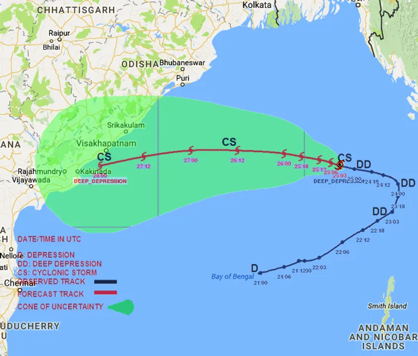  Deep depression turns cyclonic storm, likely to have less impact on Odisha: Met