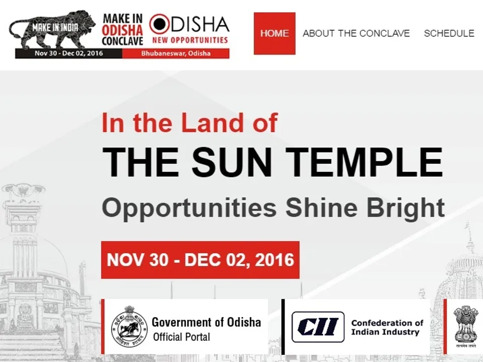  Make in Odisha conclave inaugurated
