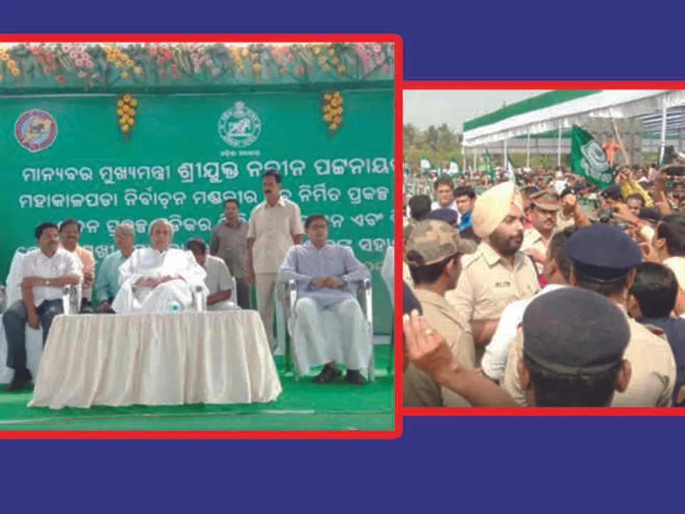  Atanu, Jay Panda supporters faceoff during Odisha CM’s Mahakalpara tour