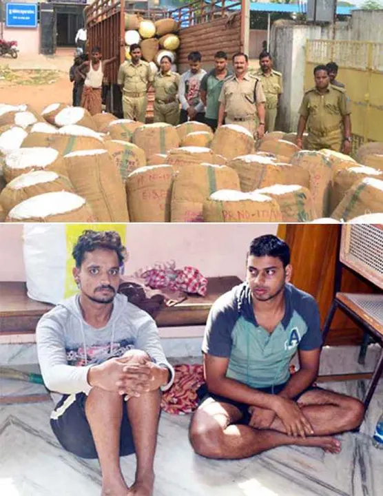  Contraband worth over Rs 22 lakh seized in Odisha, two arrested