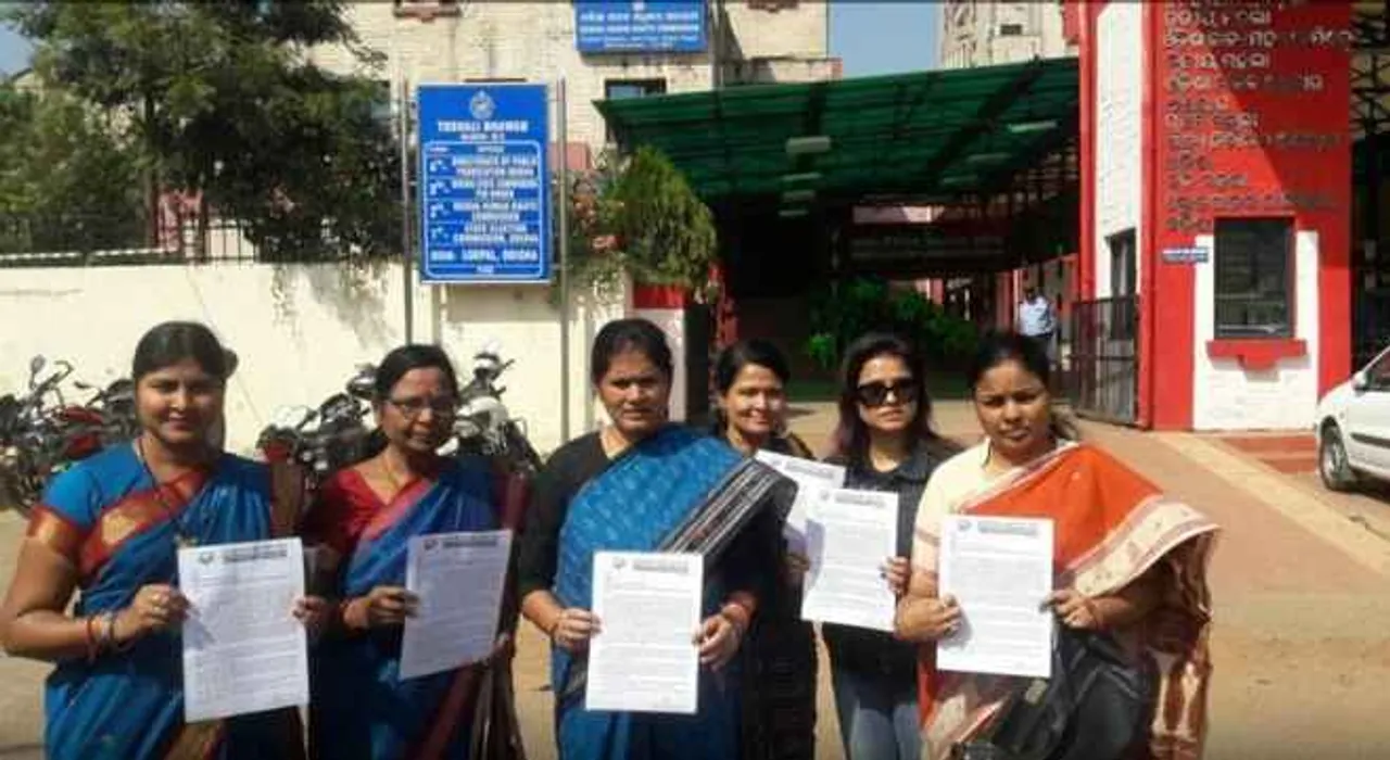  Odisha BJP women wing moves OHRC over stole removing incident