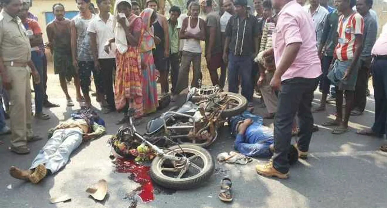  Two killed in road mishap in Odisha’s Jharsuguda