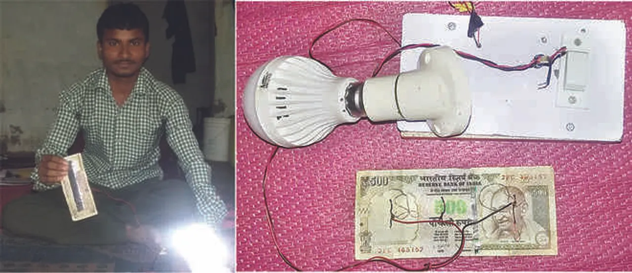  Odia youth claims to produce electricity using scrapped Rs 500 notes