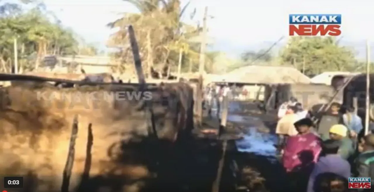  Nearly 40 houses gutted in fire in Odisha’s Balasore
