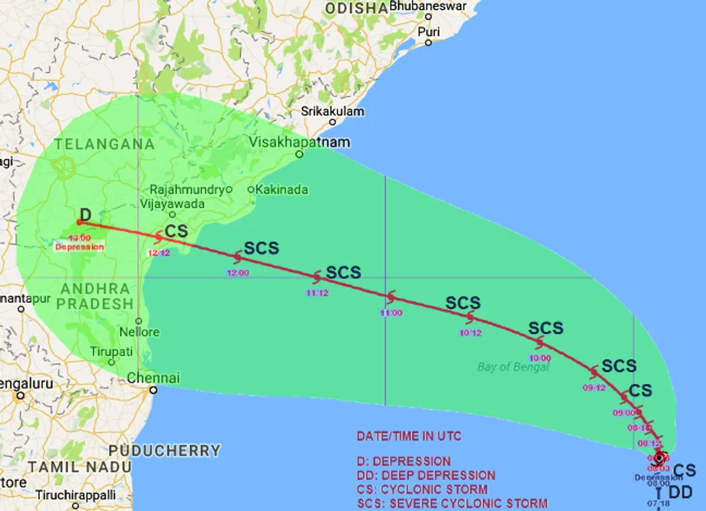  Deep depression turns cyclonic storm VARDAH, no effect on Odisha: IMD