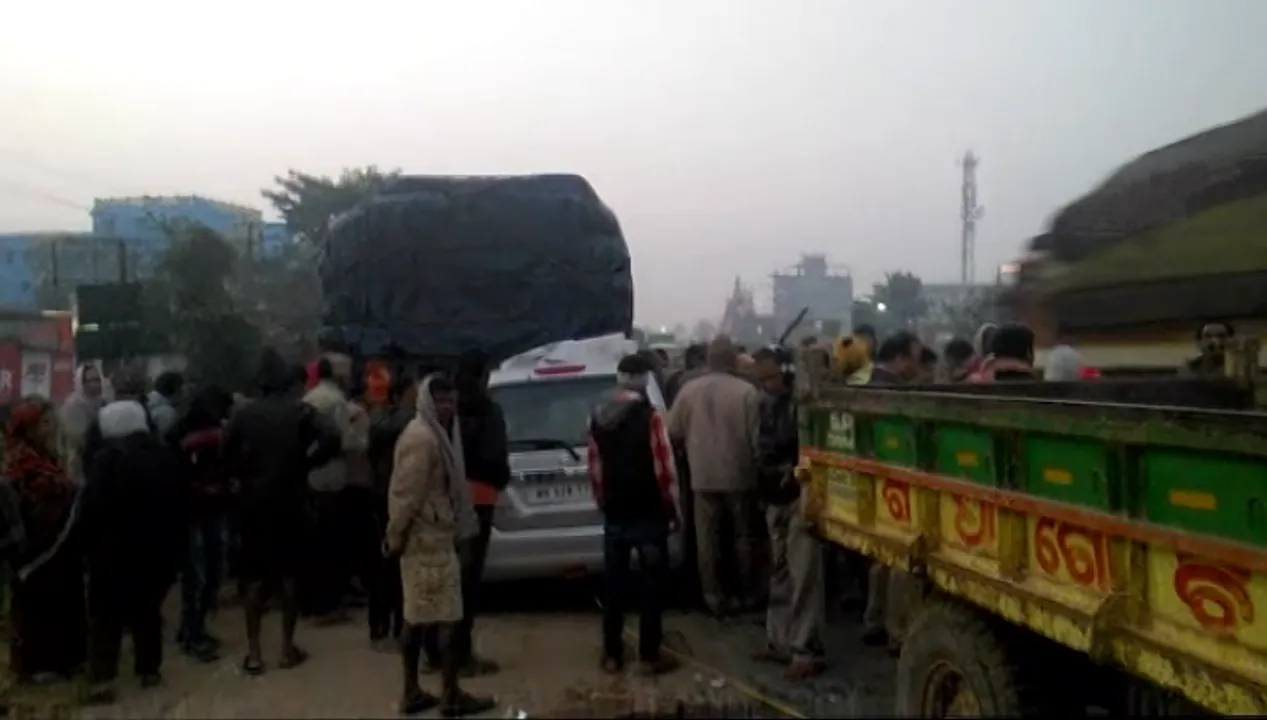 Four killed, one injured in road accident in Odisha