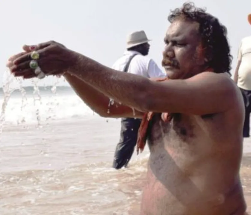  ‘Kansa’ takes holy dip in sea in Odisha's Puri, seeks forgiveness from Lord
