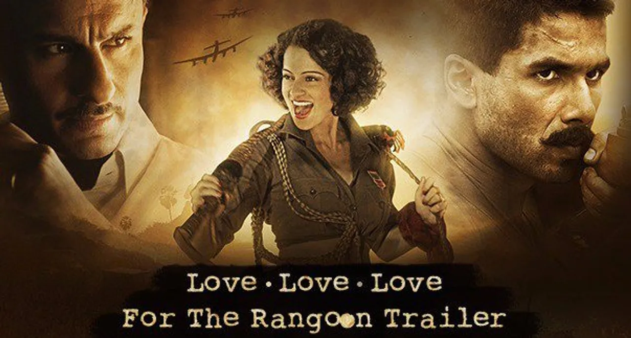  'Rangoon' trailer: Intense love notes from the time of war