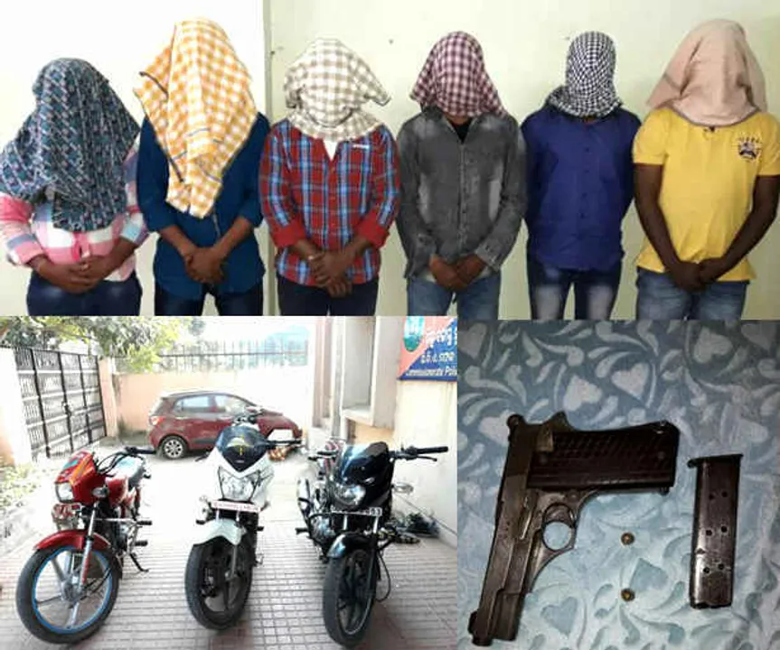  Six hardcore criminals arrested in Odisha after exchange of fire