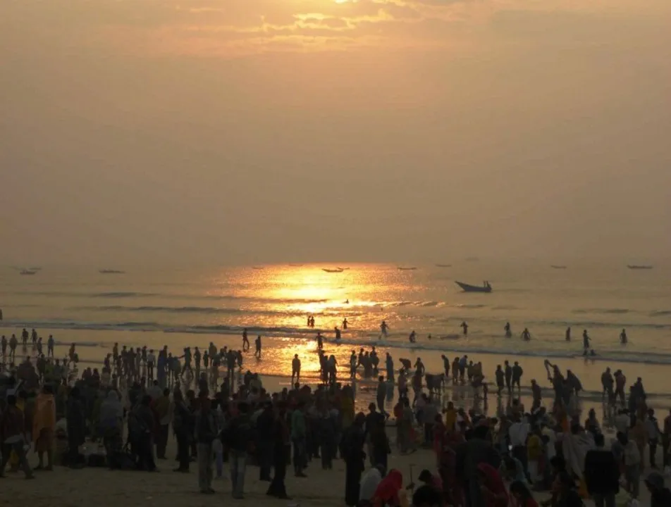  Magha Saptami: Thousands take holy dip at Chandrabhaga in Odisha
