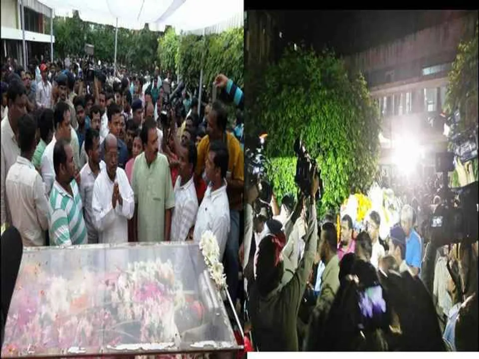  Former Odisha MP Pyari Babu consigned to flames