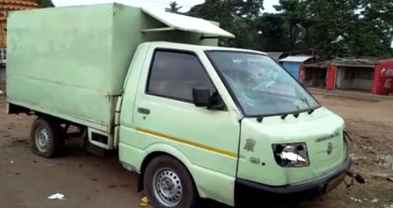  Beef laden pickup van seized in Odisha’s Cuttack
