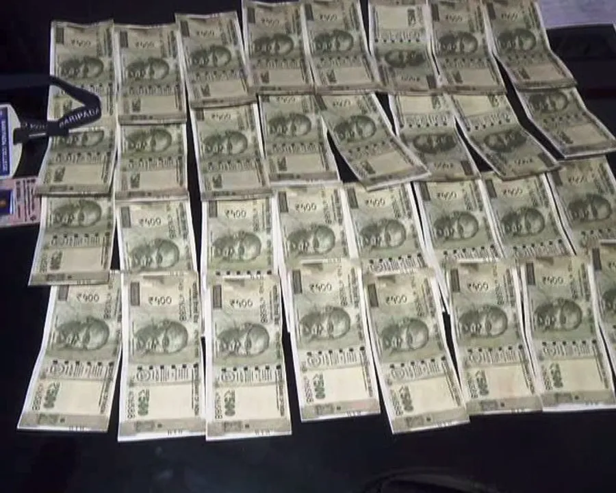  Fake note printing unit busted in Salia Sahi in Odisha capital
