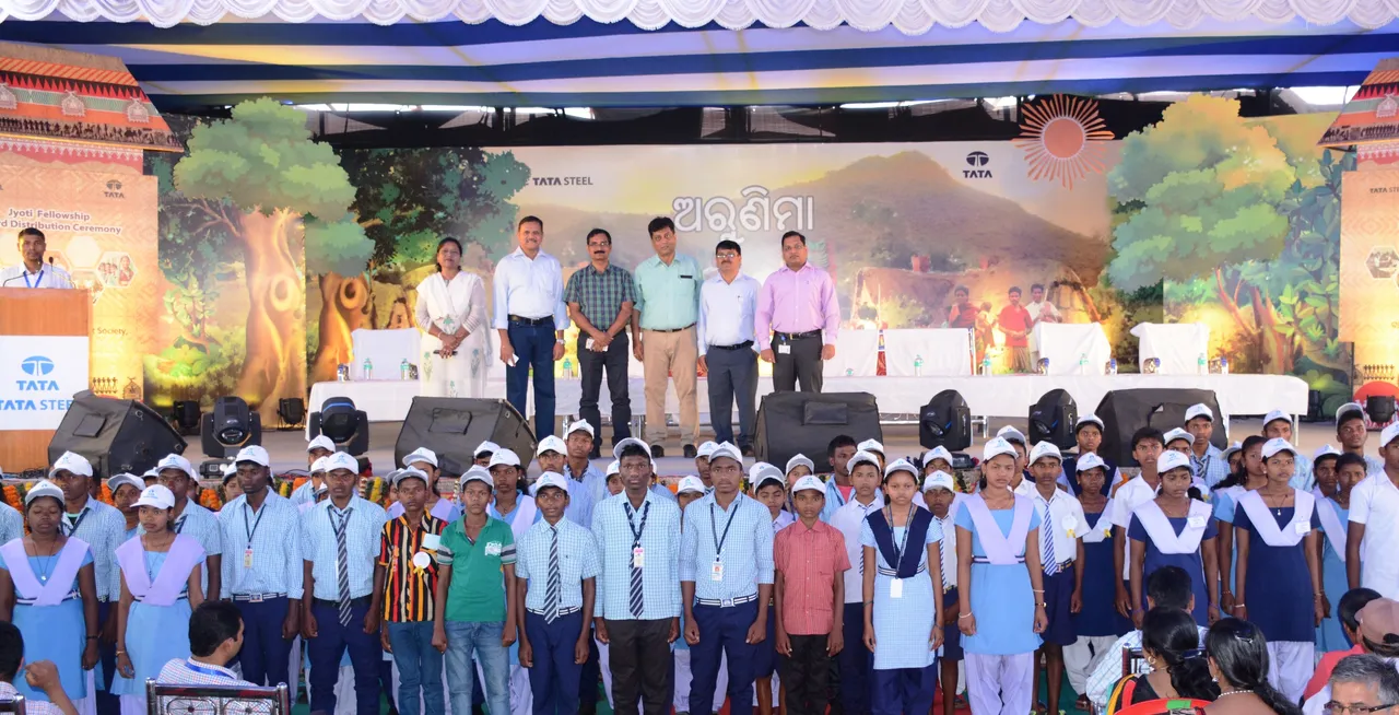  Tata Steel awards fellowship to meritorious SC/ST students in Odisha’s Jajpur