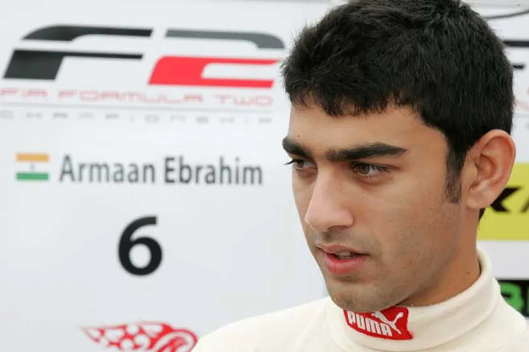  Indian car racer Armaan placed third in Super Trofeo Asia Series