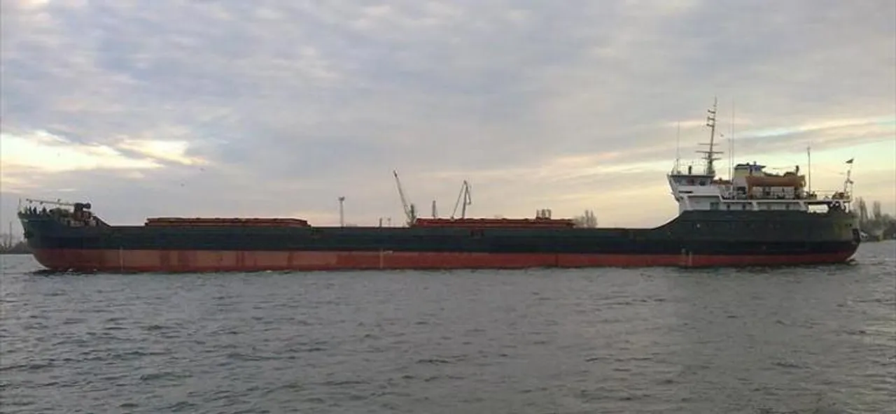  Cargo ship sinks in Black Sea
