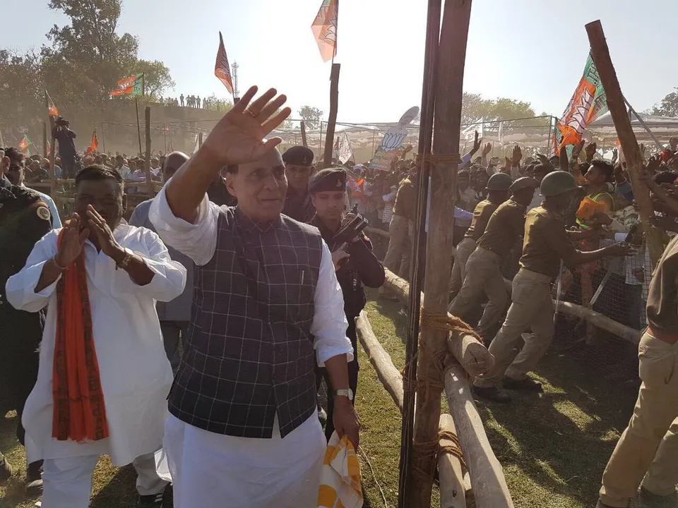 File Pic. Courtesy:
twitter.com/rajnathsingh 