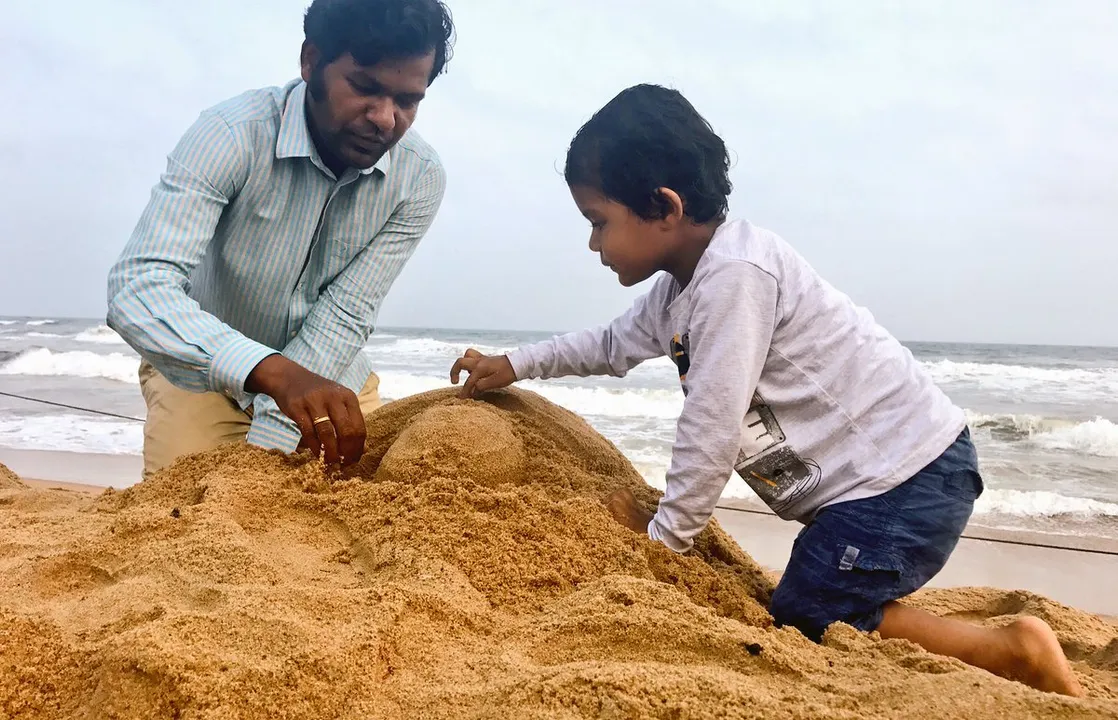  Pic. Courtesy:
twitter.com/sudarsansand 