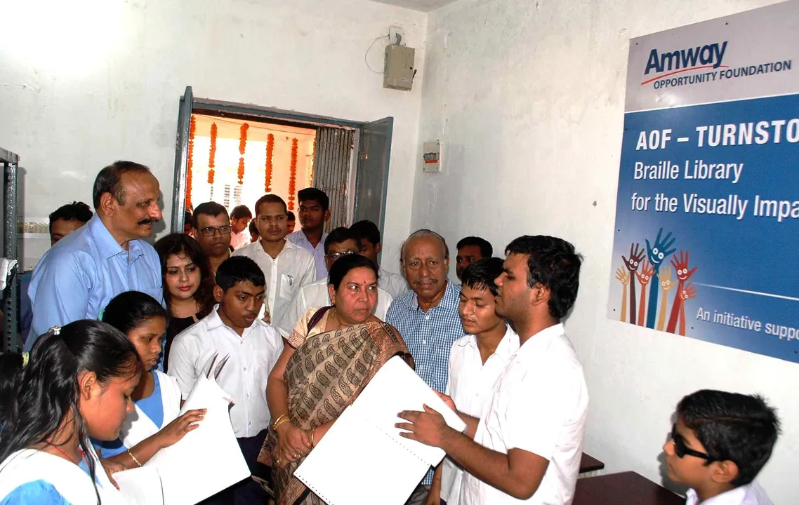 Braille library for visually impared comes up in Odisha capital
