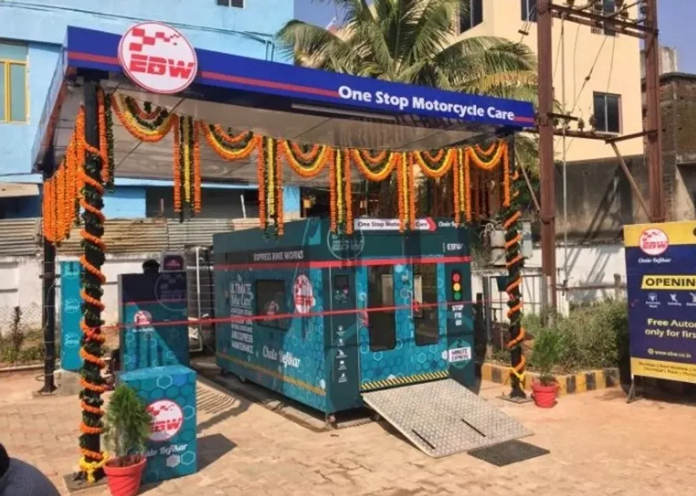  Not happy with manual bike wash in Odisha capital? Try automated one