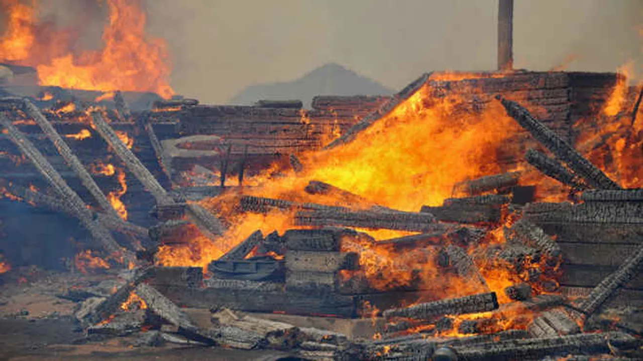  40 houses gutted in fire in Odisha village, two injured