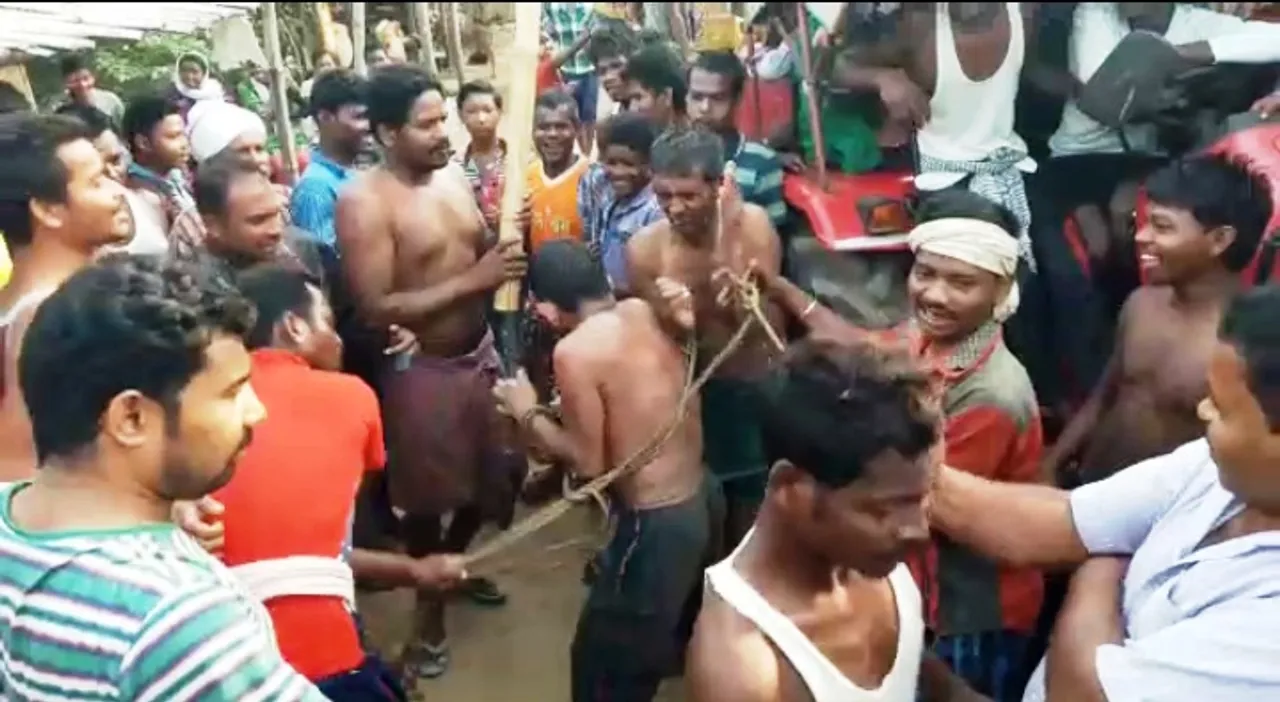  Vigilante justice: Villagers thrash, parade 3 child lifters in Odisha