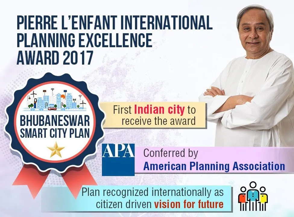  Smart City Bhubaneswar wins top US award for planning