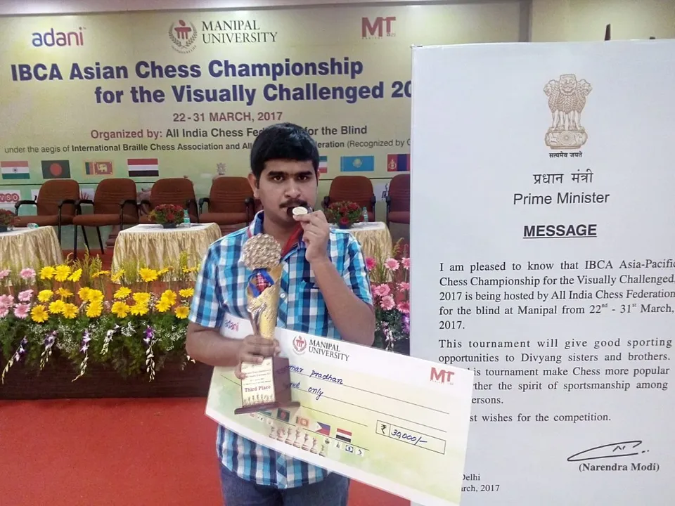  Odisha boy shines at IBCA Asian Chess meet