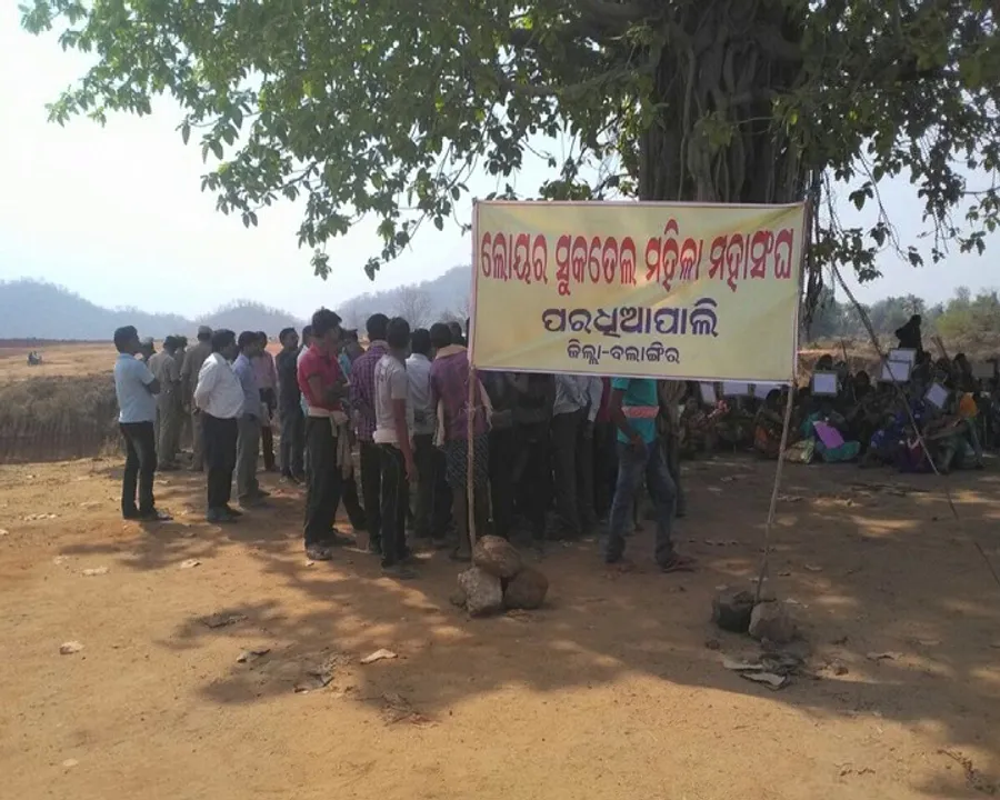  Women protest Lower Suktel project in Odisha