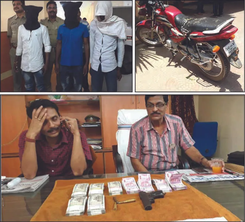  Rs 10 lakh looted from trader at gunpoint in Odisha; 3 arrested