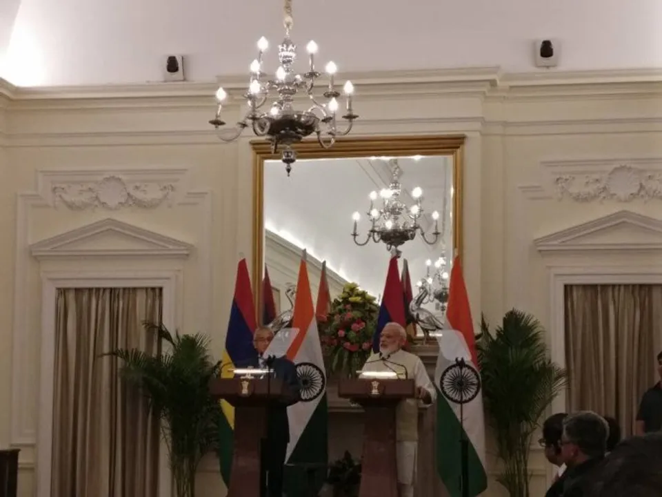  India-Mauritius ink agreement for maritime security