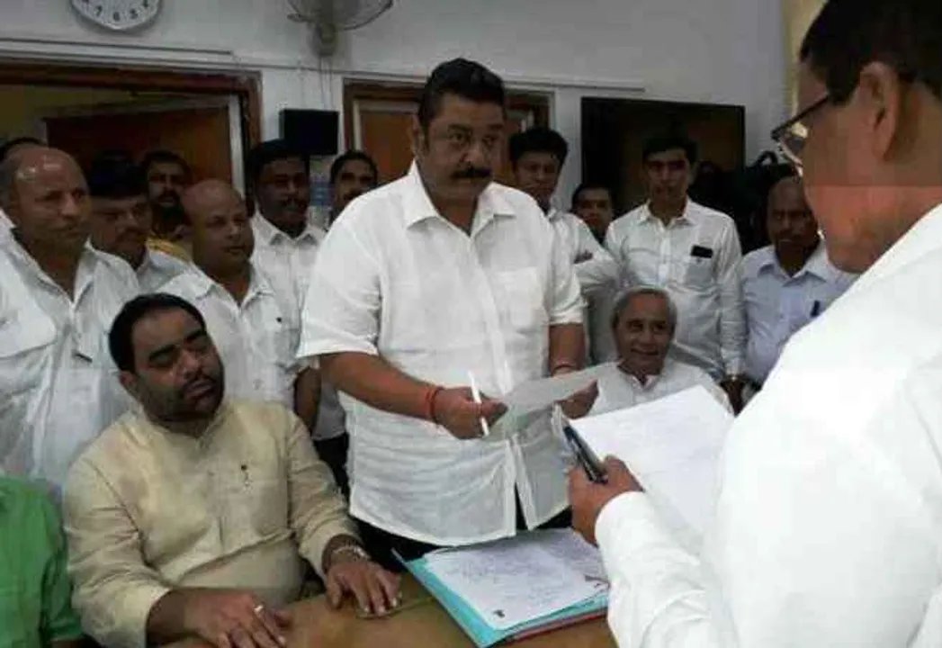  BJD's Pratap Deb files nomination for Odisha Rajya Sabha poll